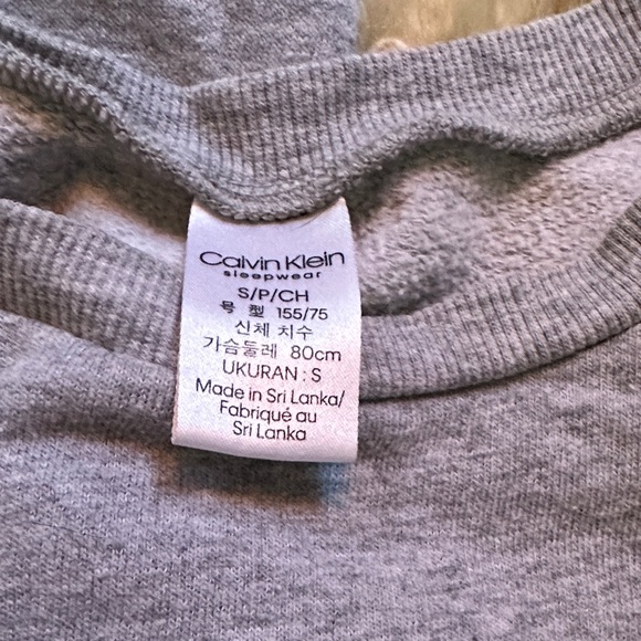 Calvin Klein Heather Gray Lounge Set - Picture 2 of 4